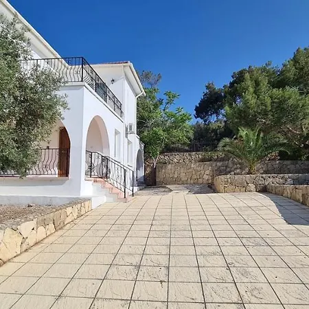With Spectacular Sea Views, Private Pool, Gardens & Parking Villa Kalogrea